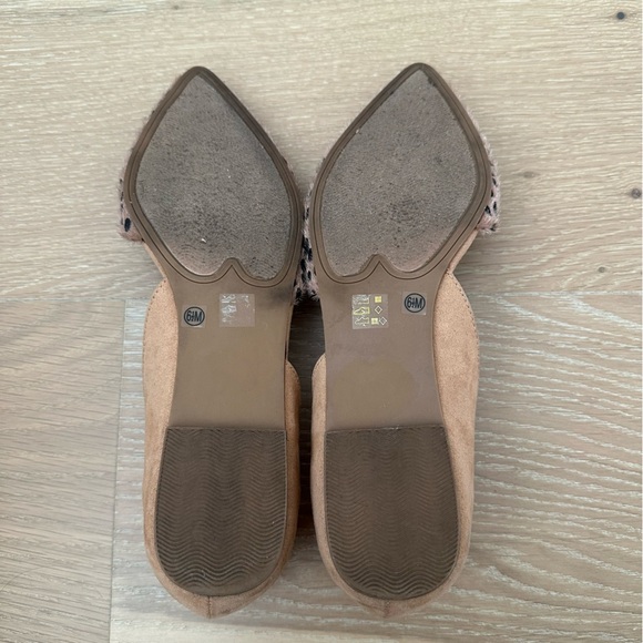 Women’s Cheetah Print Halo Flats Ballet CL LAUNDRY Animal Print Brown Halo 6.5 - Picture 8 of 9